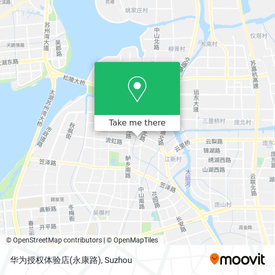 华为授权体验店(永康路) map