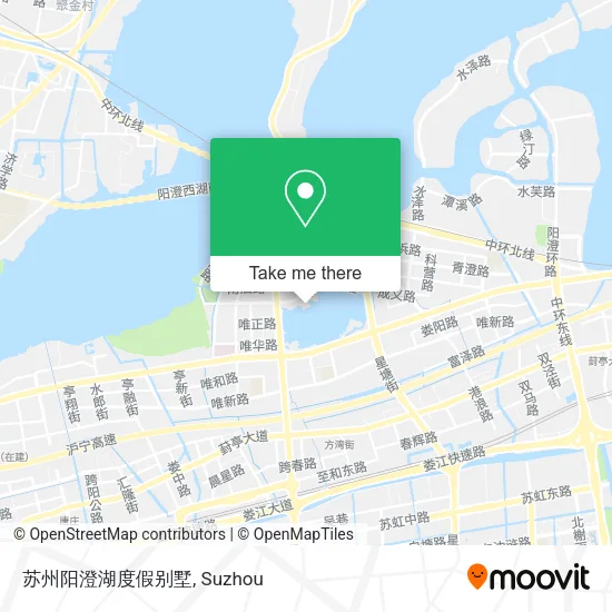苏州阳澄湖度假别墅 map