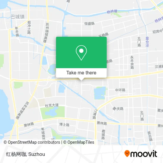 红杨网咖 map