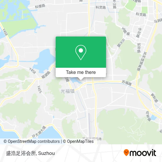 盛浩足浴会所 map