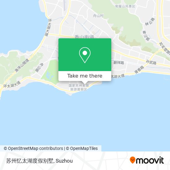 苏州忆太湖度假别墅 map