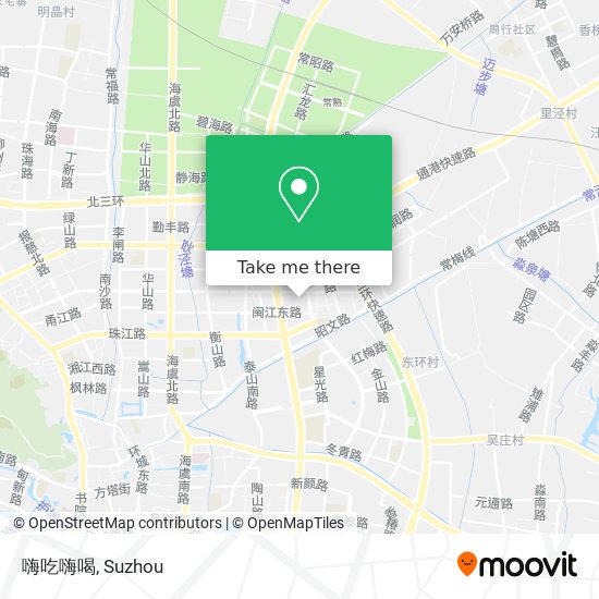 嗨吃嗨喝 map