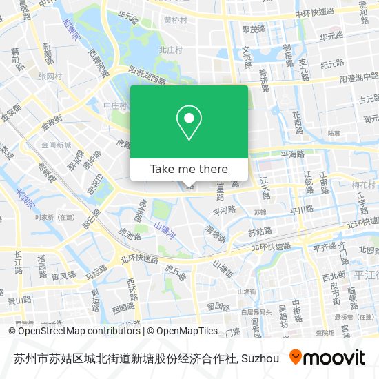 苏州市苏姑区城北街道新塘股份经济合作社 map