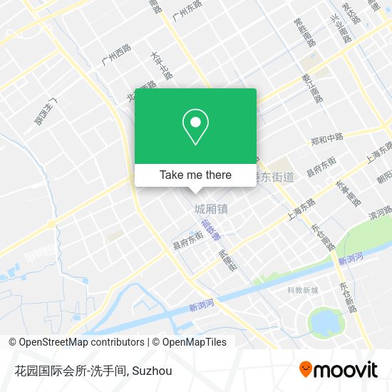 花园国际会所-洗手间 map