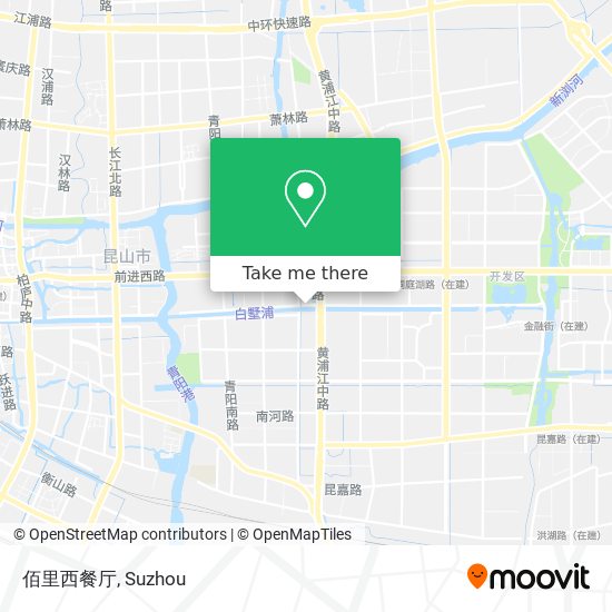 佰里西餐厅 map