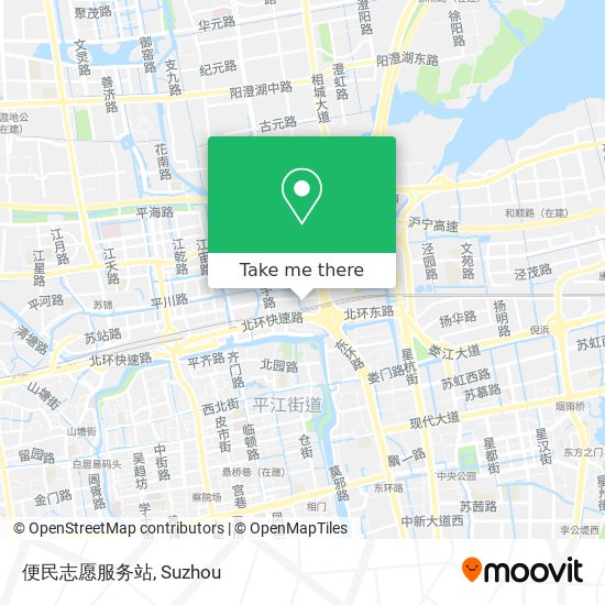 便民志愿服务站 map