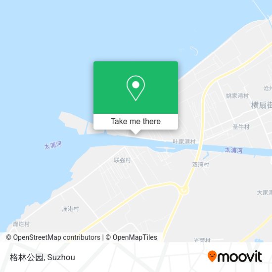 格林公园 map