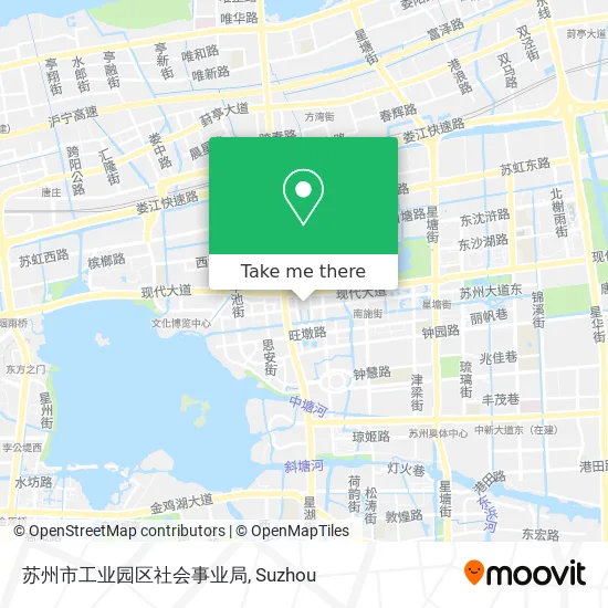 苏州市工业园区社会事业局 map