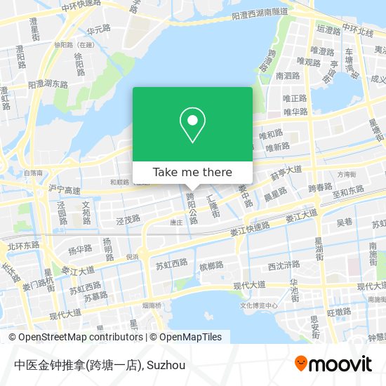 中医金钟推拿(跨塘一店) map