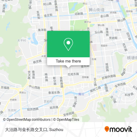 大治路与金长路交叉口 map