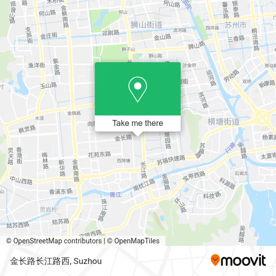 金长路长江路西 map