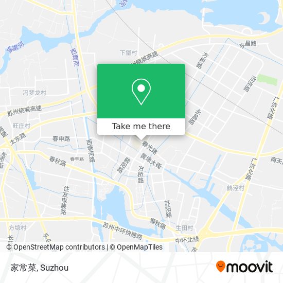 家常菜 map