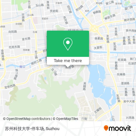 苏州科技大学-停车场 map