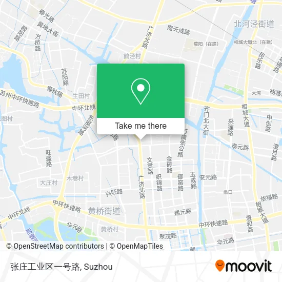 张庄工业区一号路 map