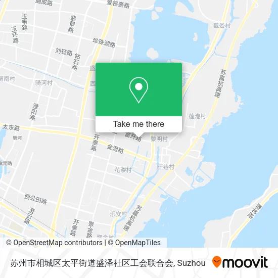 苏州市相城区太平街道盛泽社区工会联合会 map