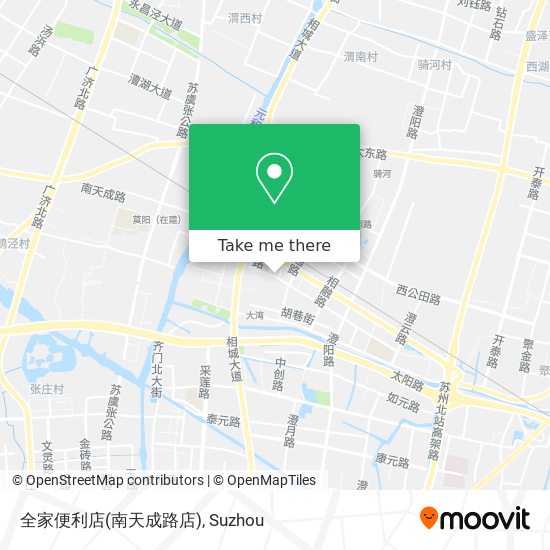 全家便利店(南天成路店) map