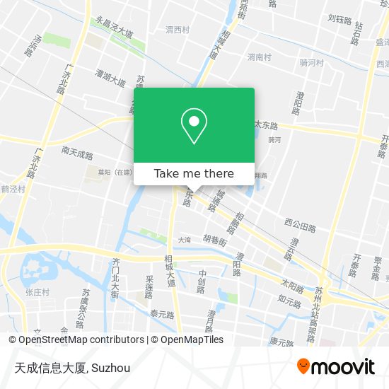 天成信息大厦 map