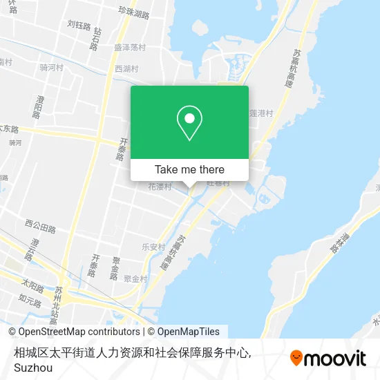 相城区太平街道人力资源和社会保障服务中心 map