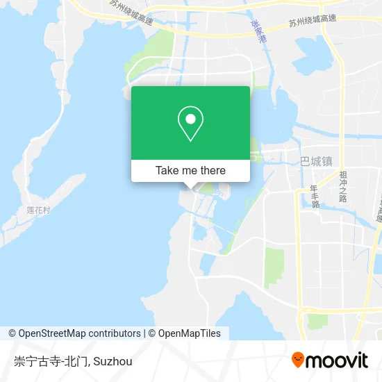 崇宁古寺-北门 map