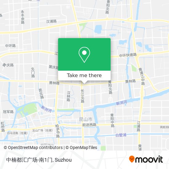 中楠都汇广场-南1门 map