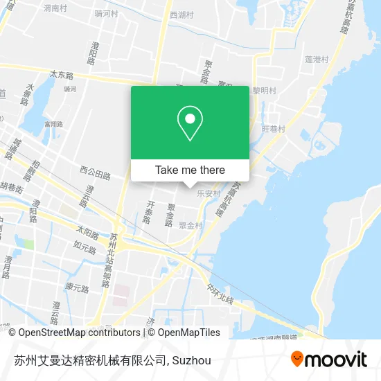 苏州艾曼达精密机械有限公司 map