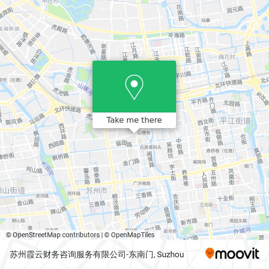 苏州霞云财务咨询服务有限公司-东南门 map