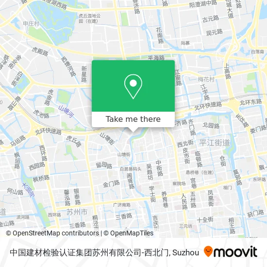 中国建材检验认证集团苏州有限公司-西北门 map