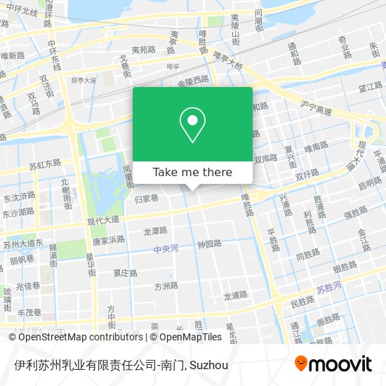 伊利苏州乳业有限责任公司-南门 map