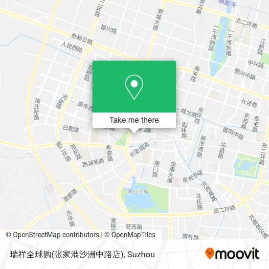瑞祥全球购(张家港沙洲中路店) map