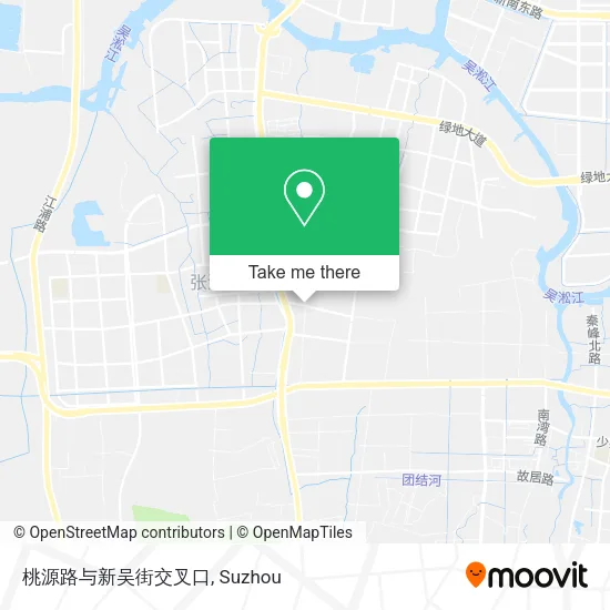 桃源路与新吴街交叉口 map