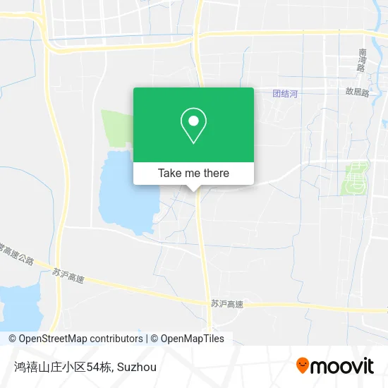 鸿禧山庄小区54栋 map