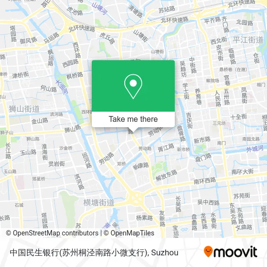 中国民生银行(苏州桐泾南路小微支行) map