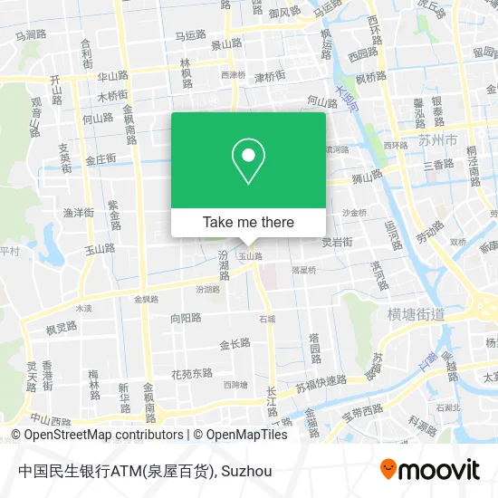 中国民生银行ATM(泉屋百货) map