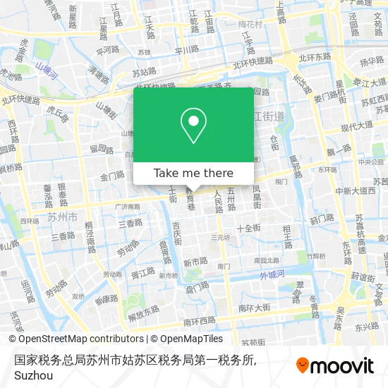 国家税务总局苏州市姑苏区税务局第一税务所 map
