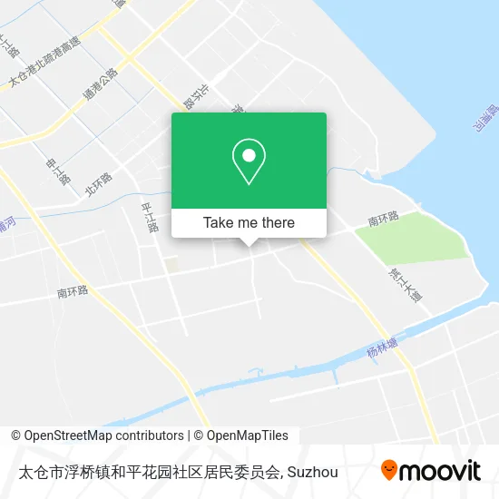 太仓市浮桥镇和平花园社区居民委员会 map