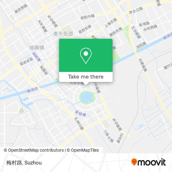 梅村路 map