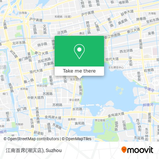 江南首席(湖滨店) map