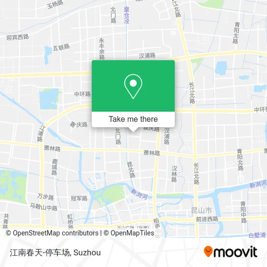 江南春天-停车场 map