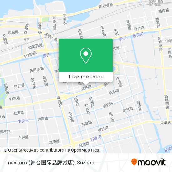 maxkarra(舞台国际品牌城店) map