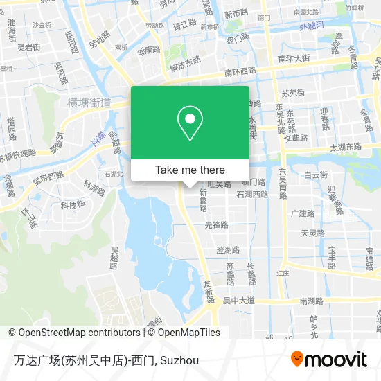 万达广场(苏州吴中店)-西门 map