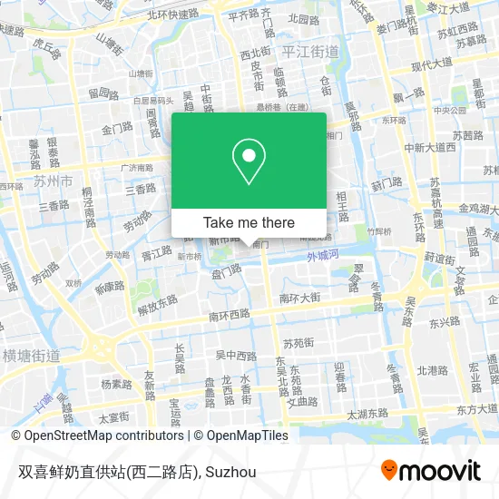 双喜鲜奶直供站(西二路店) map