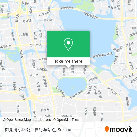 御湖湾小区公共自行车站点 map