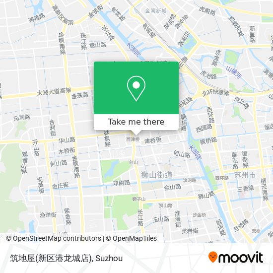 筑地屋(新区港龙城店) map