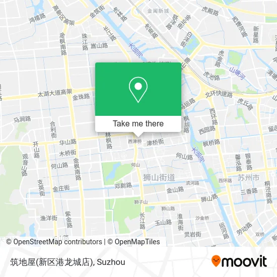 筑地屋(新区港龙城店) map