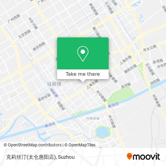 克莉丝汀(太仓惠阳店) map