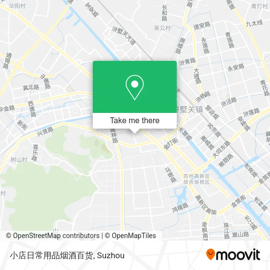 小店日常用品烟酒百货 map