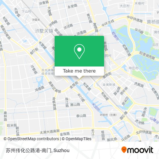 苏州传化公路港-南门 map