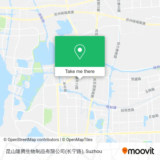 昆山隆腾生物制品有限公司(长宁路) map
