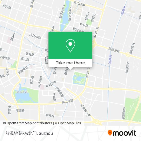前溪锦苑-东北门 map