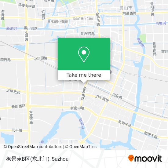 枫景苑B区(东北门) map